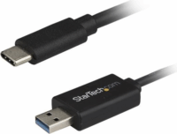Startech USBC3LINK USB-C - USB-A (apa - apa) kábel 2m - Fekete