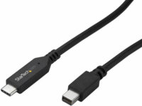 Startech CDP2MDPMM6B USB-C - Mini DisplayPort (apa - apa) kábel 1.8m - Fekete