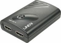 Lindy 38409 DisplaPort 1.2 > 2x HDMI Adapter Fekete