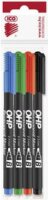 ICO 2-3mm Alkoholos marker készlet - 4 különböző szín (4 db)