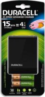 Duracell CEF27 4 x AA/AAA NiMH Akkumulátor gyorstöltő + 2db AA 2db AAA