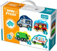 Trefl 36071 járművek 3-4-5-6 darabos baba puzzle