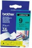 Brother TZ721 P-TOUCH Feliratozógép szalag 9mm fekete