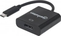Manhattan 152020 USB-C 3.1 apa - DisplayPort anya Adapter - Fekete