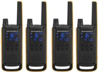 Motorola Talkabout T82 Extreme Quad Walkie Talkie - Fekete/Sárga