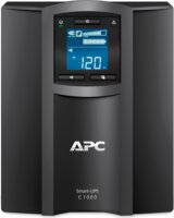 APC C-Series LCD 1000VA / 600W SmartConnect Vonalinteraktív Smart-UPS