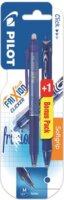 Pilot Frixion Clicker nyomógombos rollertoll törölhető - 0.25mm / Kék + Pilot Acroball nyomógombos golyóstoll - 0.25mm / Kék (2 db)