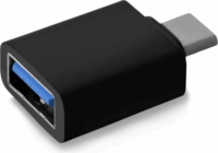 V7 V7U3C2A-BLK-1E USB-C apa - USB-A 3.1 anya Adapter - Fekete