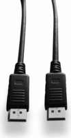 V7 V7DP2DP-6FT-BLK-1E DisplayPort - DisplayPort Kábel 1.8m Fekete