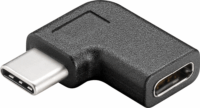 Goobay 45402 USB 3.0 Type-C 90°-os Adapter Fekete