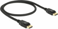 Delock 85506 Displayport apa > Displayport apa 4K Kábel 0.5m Fekete