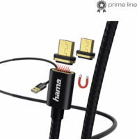 Hama 178374 USB 2.0 apa - MicroUSB apa Adat- és töltőkábel 1m - Fekete