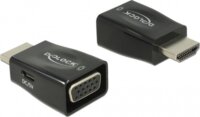 DeLOCK HDMI Type-A apa -> D-Sub anya adapter - Fekete