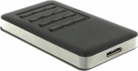 DeLOCK 42594 M.2 B-Key USB 3.0 Külső SSD ház titkosítás funkcióval - Fekete