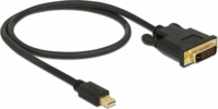 DeLOCK 83987 mini Displayport v1.1 -> DVI-D kábel 0.5m - Fekete