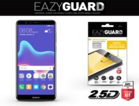 EazyGuard LA-1352 Diamond Glass 2.5D Fullcover Huawei Y9 (2018) Gyémántüveg képernyővédő - Fekete