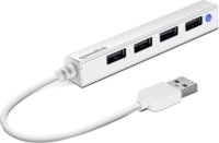 Speedlink Snappy Slim USB 2.0 HUB (4 port) Fehér