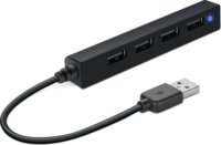 Speedlink Snappy Slim USB 2.0 HUB (4 port) Fekete