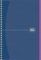 Shkolyaryk Notebook 80 lapos A5 kockás spirálfüzet - Vegyes