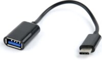 Gembird AB-OTG-CMAF2-01 USB-A anya - USB-C apa adapter - Fekete