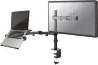 NewStar FPMA-D550NOTEBOOK 10"-27" LCD TV/Monitor + Notebook asztali tartó Fekete
