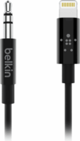 Belkin AV10172BT03-BLK MIXIT 3.5mm Jack - Lightning Adapter kábel 0.9m Fekete