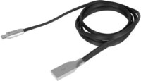 Natec NKA-1203 Extreme Media USB-A apa - MicroUSB apa Adat- és töltőkábel 1m - Fekete