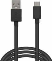 Delight 55550BK-2 USB-A apa - USB-C apa Adapter kábel 2m - Fekete