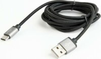 Gembird CCB-MUSB2B-AMCM-6 USB 2.0-A apa - USB-C apa Adat- és töltőkábel 1.8m - Fekete