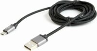Gembird USB 2.0-A apa - MicroUSB-B apa Adat- és töltőkábel 1.8m - Fekete