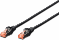 Digitus DK-1644-100/BL S/FTP CAT6 Patch kábel 10m - Fekete