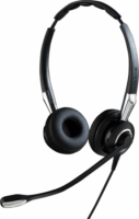 Jabra BIZ 2400 II QD Duo UNC Headset - Fekete - Ezüst