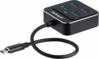 Startech HB31C4AB USB 3.1 HUB (4 port) - Fekete