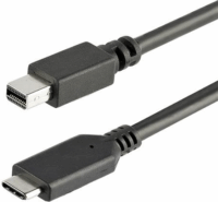 Startech CDP2MDPMM1MB USB-C - Mini DisplayPort (apa - apa) kábel 1m - Fekete