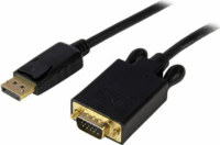 Startech DP2VGAMM15B DisplyaPort - VGA (apa - apa) kábel 4.5m - Fekete