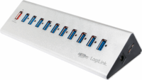 Logilink UA0229 USB 3.0 HUB (10+1 port) Szürke