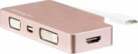 Startech USB-C Multiport adapter - Rózsaarany