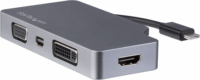 Startech USB-C Multiport adapter - Szürke