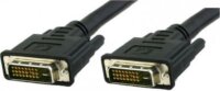 Techly 304376 DVI-D (apa - apa) kábel 1.8m - Fekete