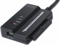 Digitus DA-70325 USB 3.0 - SATA + IDE kábel 1m - Fekete