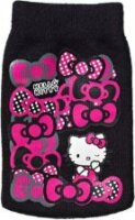Hello Kitty Telefontartó Zokni - Fekete mintás