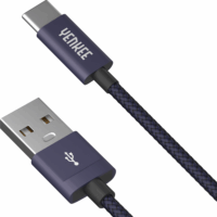 Yenkee YCU 302 BE USB-A - USB-C (apa - apa) kábel 2m - Lila