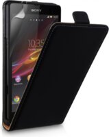 Surazo FCEXZ3B Sony Xperia Z3 Flip Tok - Fekete