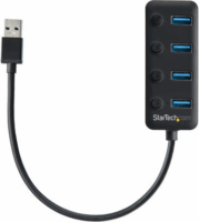 Startech HB30A4AIB USB 3.0 HUB (4 port) Fekete