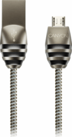 Canyon CNS-USBM5DG Micro USB - USB-A (apa - apa) kábel 1m - Ezüst