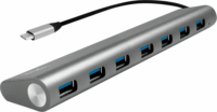Logilink UA0310 USB 3.1 HUB (7 port) Ezüst
