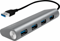 Logilink UA0307 USB 3.0 HUB (4 port) Ezüst