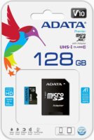 ADATA 128GB Premier microSDXC UHS-I CL10 memóriakártya + Adapter