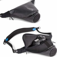 Miggo Agua Quickdraw Stormproof kameratáska SLR Pro kamerákhoz - Fekete-Kék