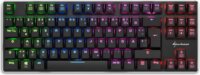 Sharkoon PureWriter TKL RGB Mechanikus (Blue Switch) USB Gaming Billentyűzet Fekete - Német